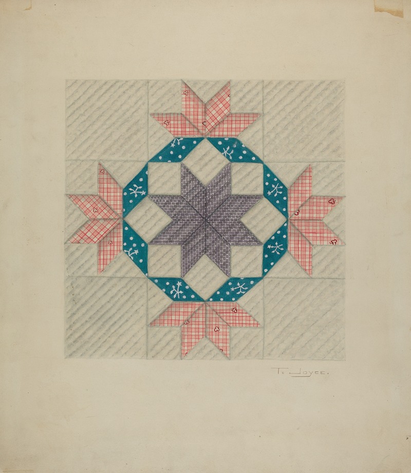 T. Joyce - Patchwork Quilt Pattern