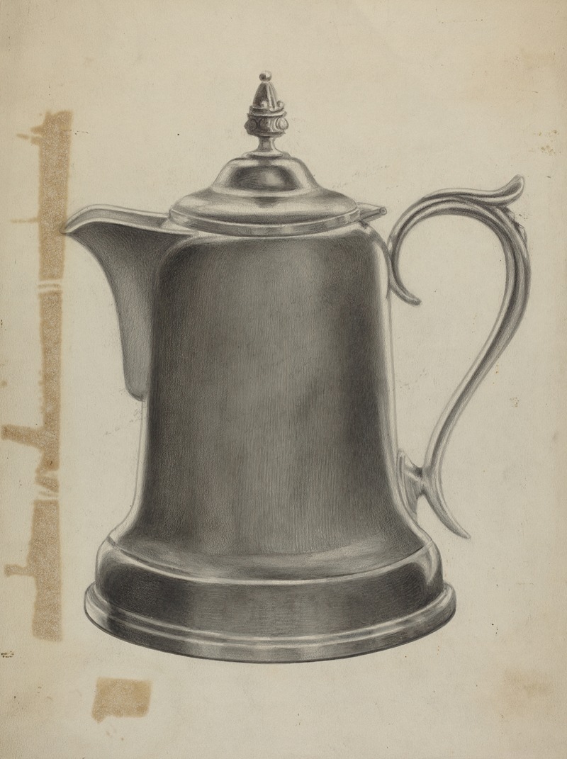 Theodore Pfitzer - Pewter Coffee Urn