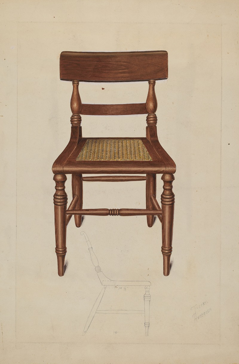 Therkel Anderson - Early Dayton Chair