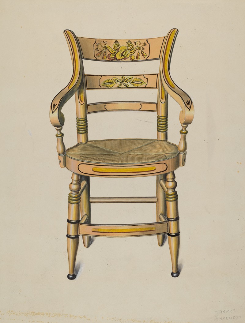Therkel Anderson - Hitchcock Armchair