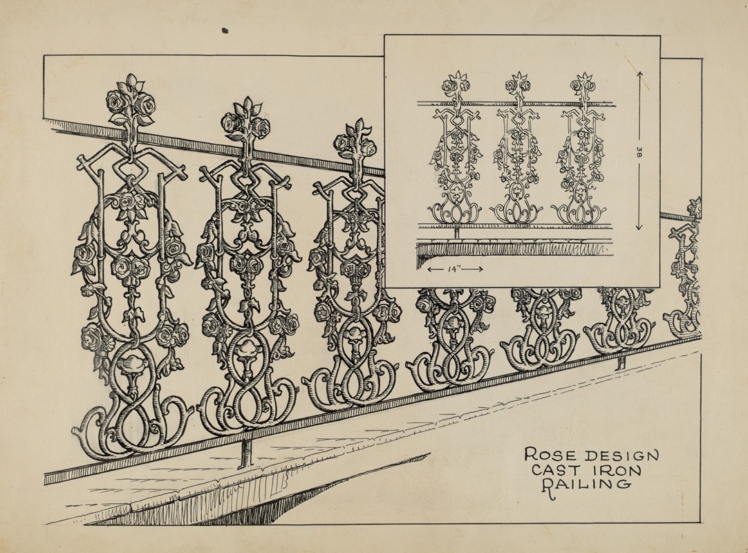 Thomas Byrne - Cast Iron Balcony