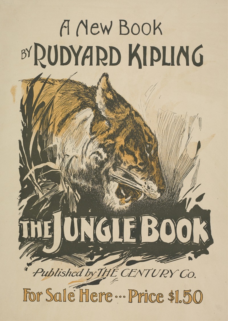 Anonymous - A new book by Rudyard Kipling. The jungle book
