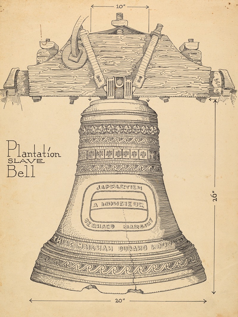 Thomas Byrne - Fontainbleau Plantation Bell