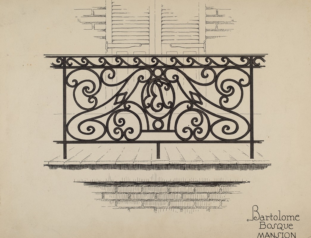 Thomas Byrne - Wrought Iron Railing