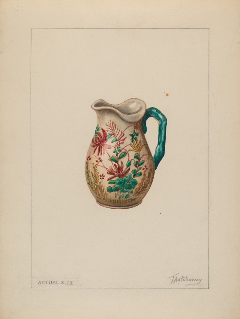 Thomas Holloway - Cream Pitcher