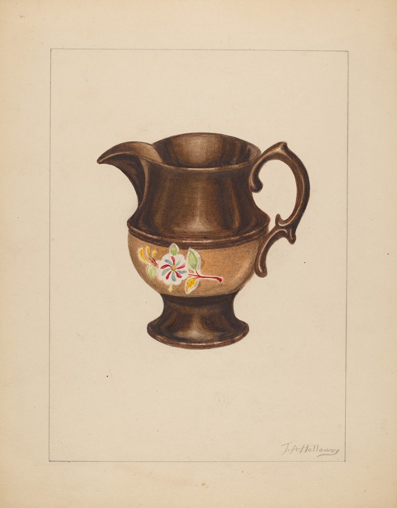 Thomas Holloway - Small Pitcher