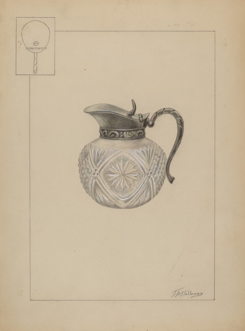 Thomas Holloway - Syrup Pitcher