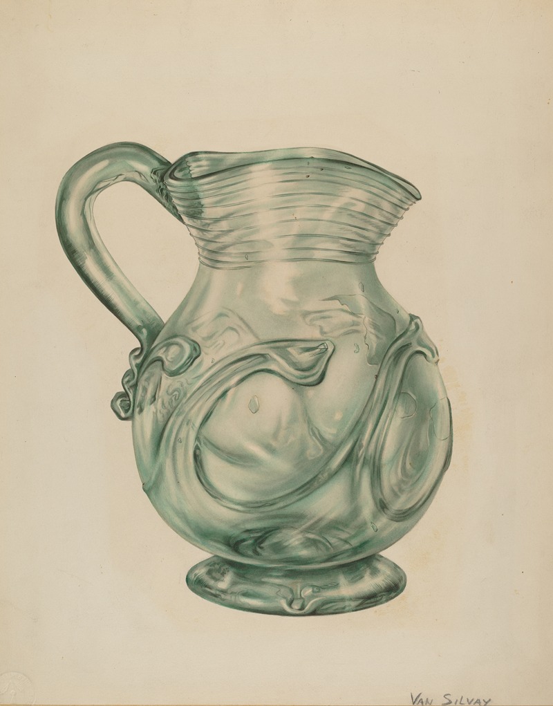 Van Silvay - Glass Pitcher