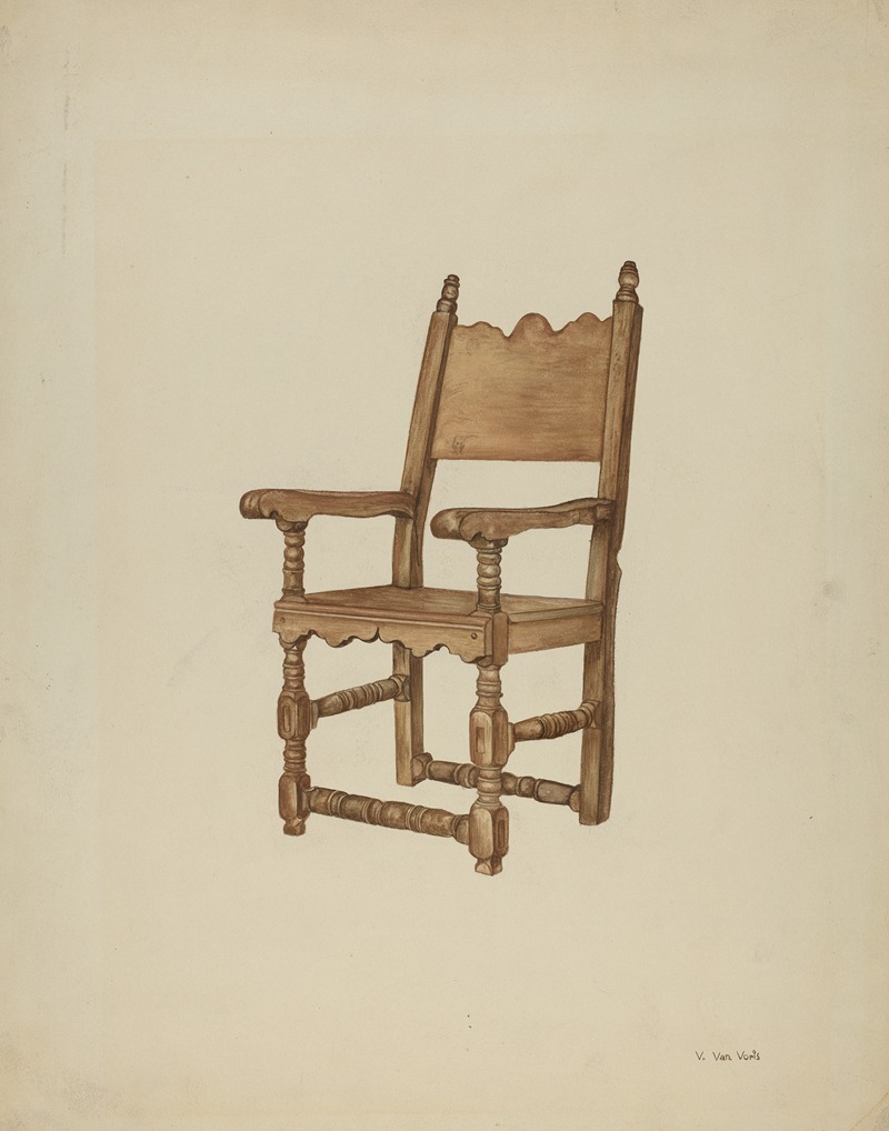 Vera Van Voris - Sacristy chair