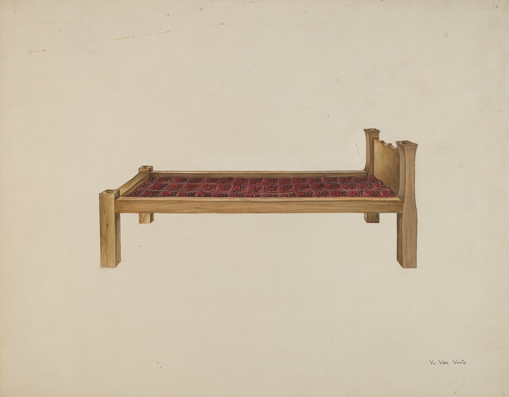 Vera Van Voris - Sewing Settee