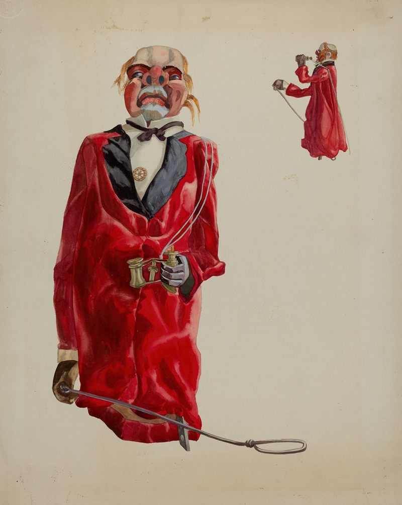 Verna Tallman - Puppet with Opera Glass