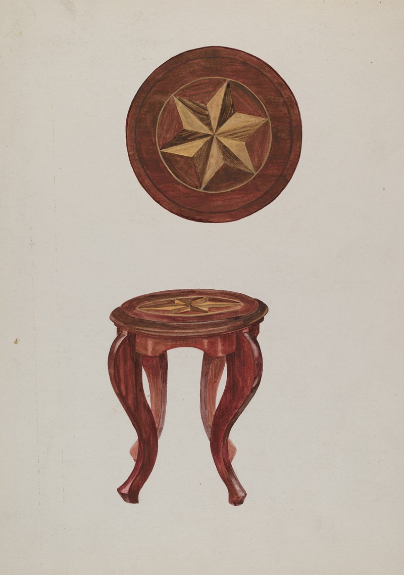 Verna Tallman - Round Stool