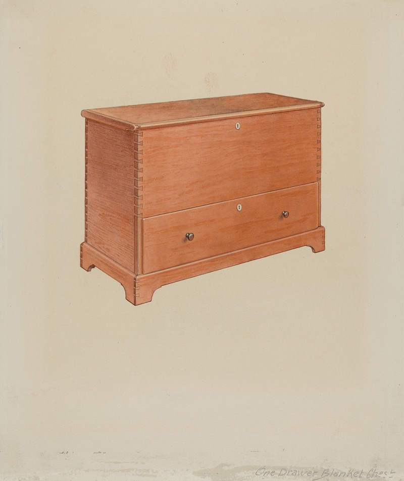 Victor F. Muollo - Shaker Blanket Box