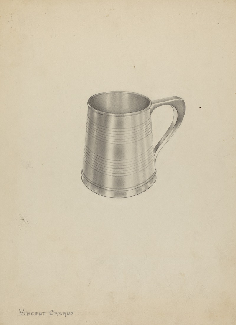 Vincent Carano - Silver Mug