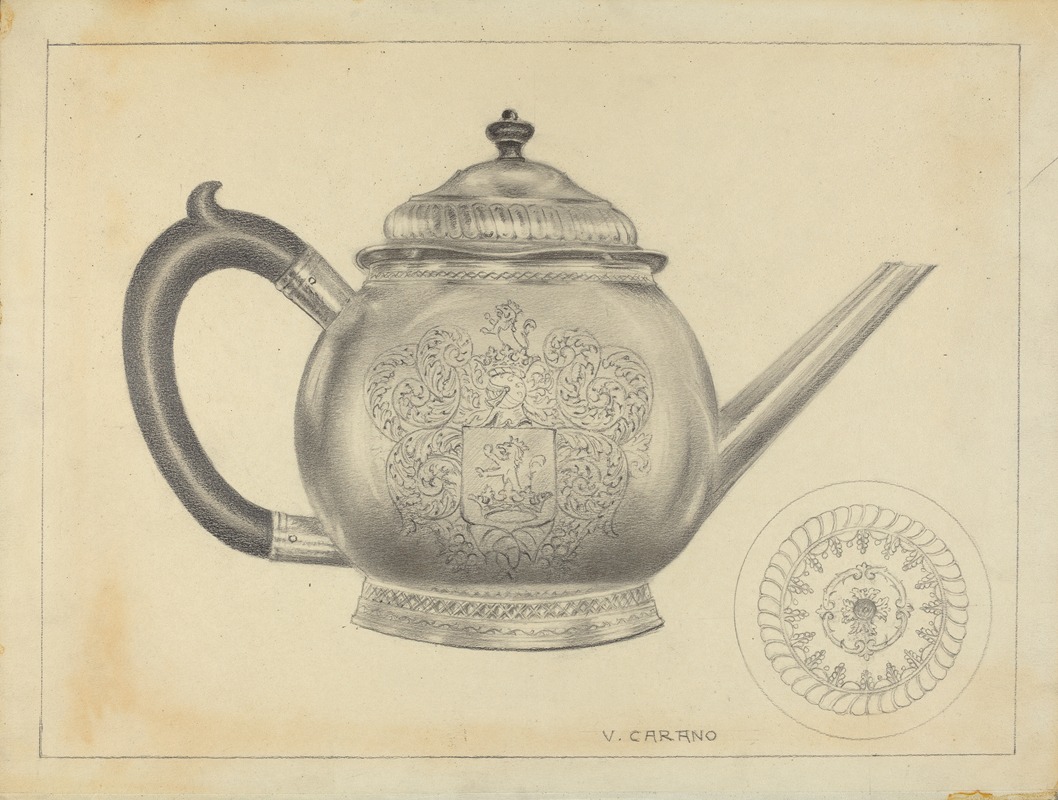 Vincent Carano - Silver Teapot