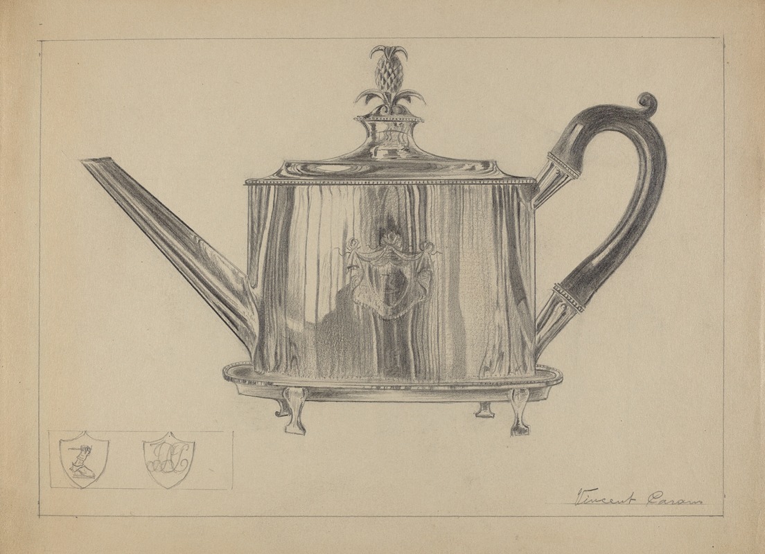 Vincent Carano - Silver Teapot