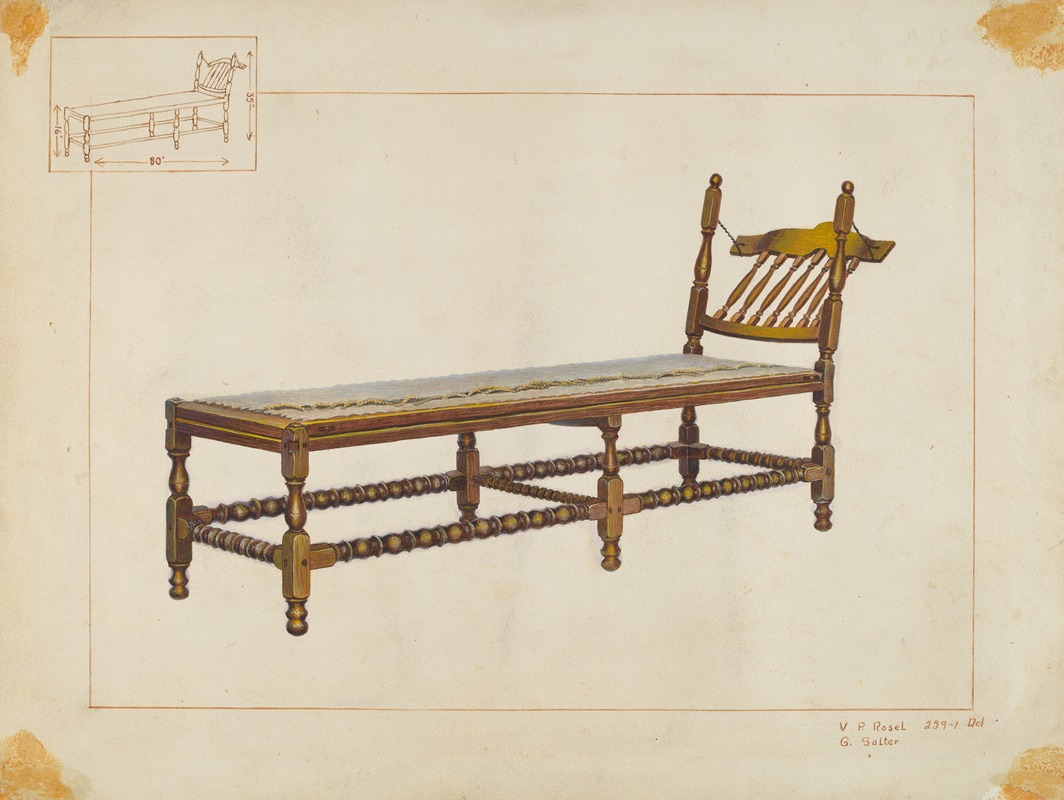 Vincent P. Rosel - Daybed