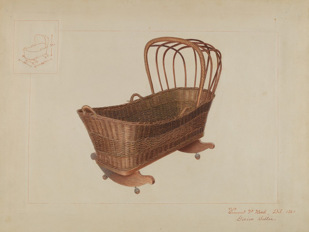 Vincent P. Rosel - Wicker Cradle