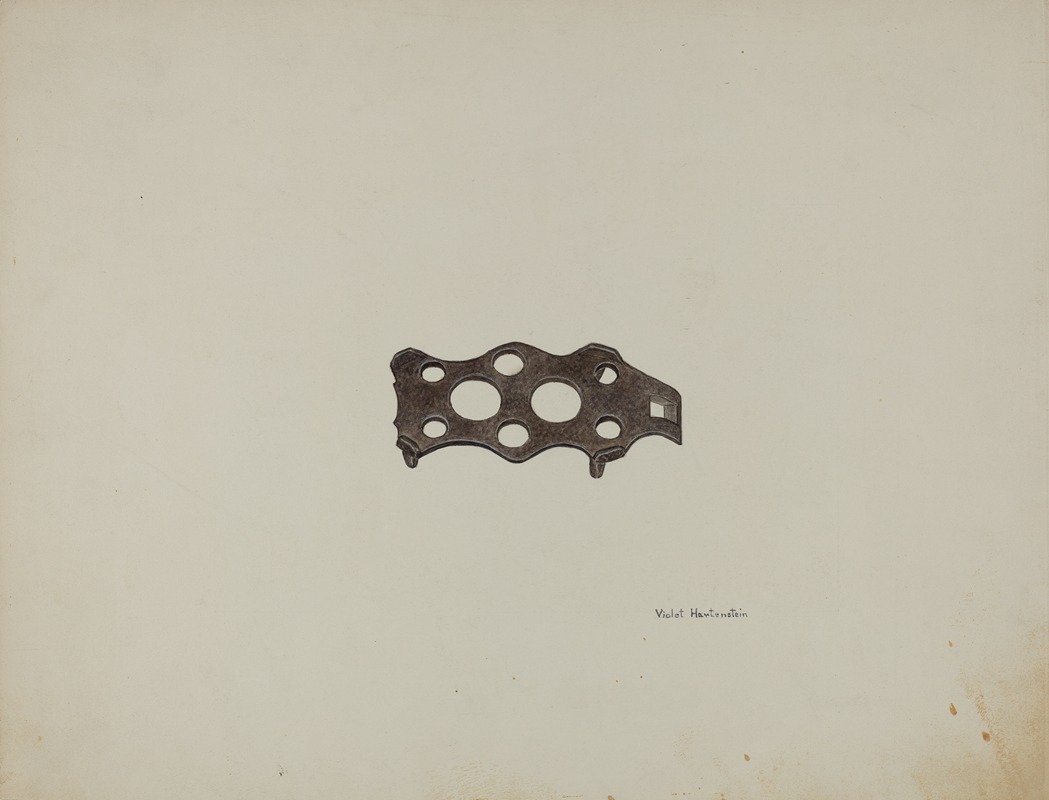 Violet Hartenstein - Metal Trivet