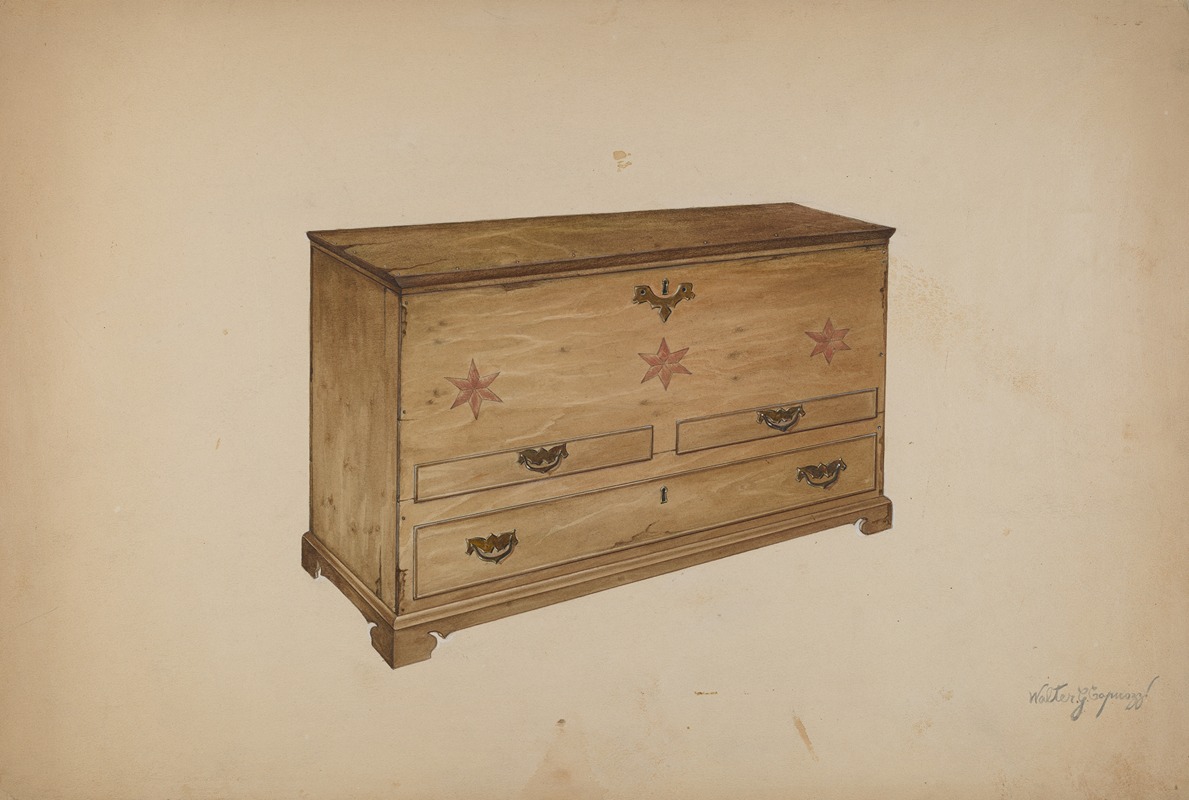 Walter G. Capuozzo - Chest with Drawers