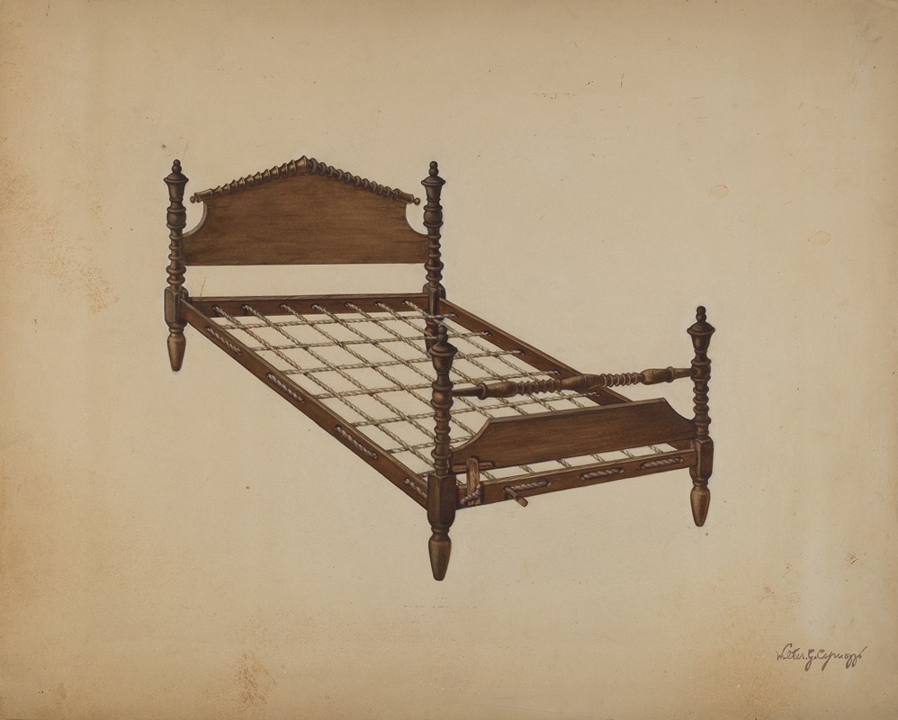 Walter G. Capuozzo - Rope Bed