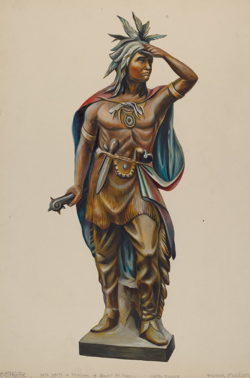 Walter Hochstrasser - Cigar Store Indian