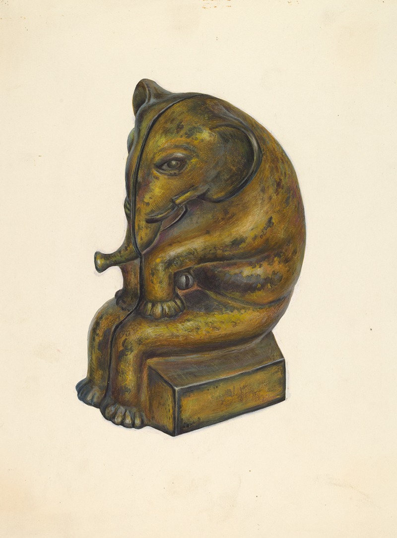Walter Hochstrasser - Toy Bank – Elephant