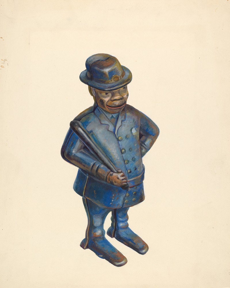 Walter Hochstrasser - Toy Bank – Policeman