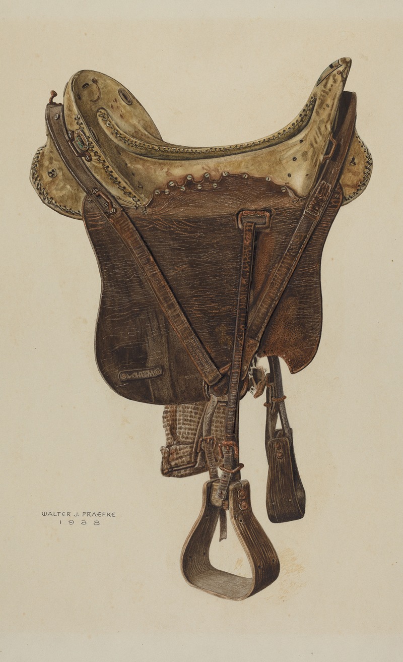 Walter Praefke - McLellan Saddle