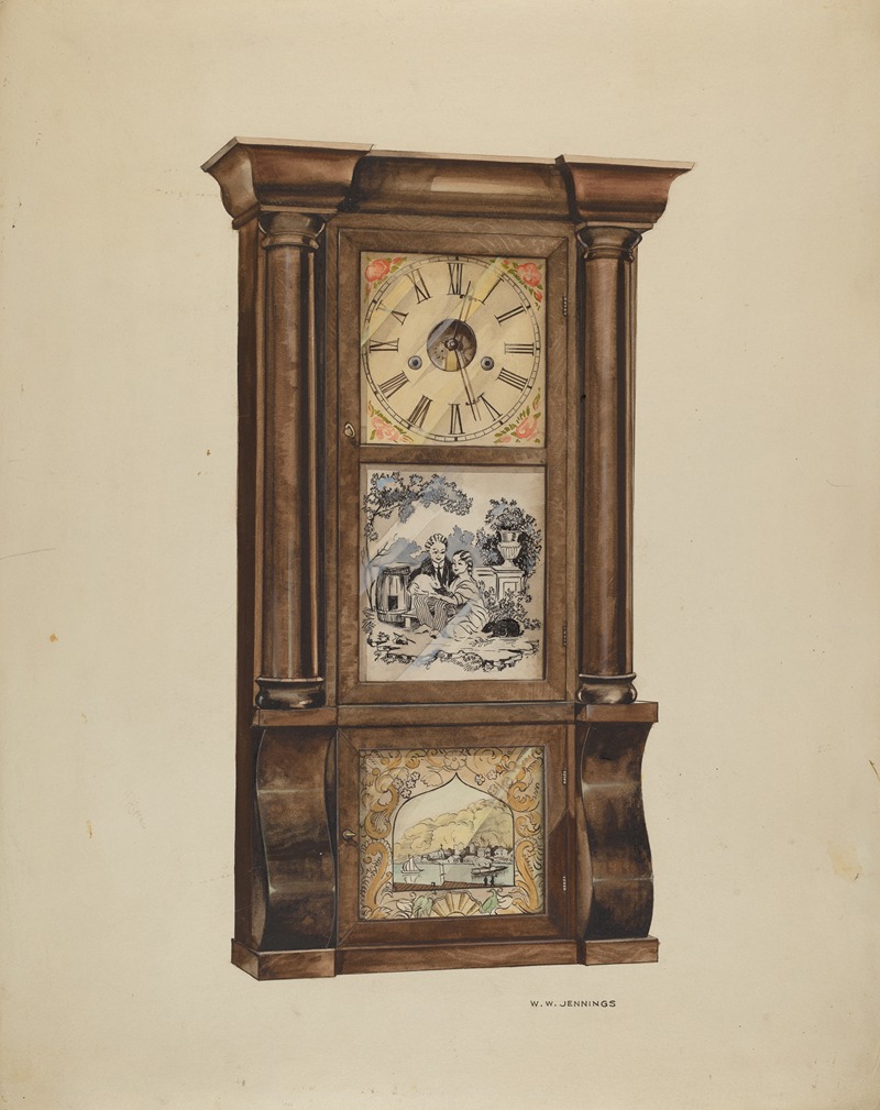 Walter W. Jennings - Clock