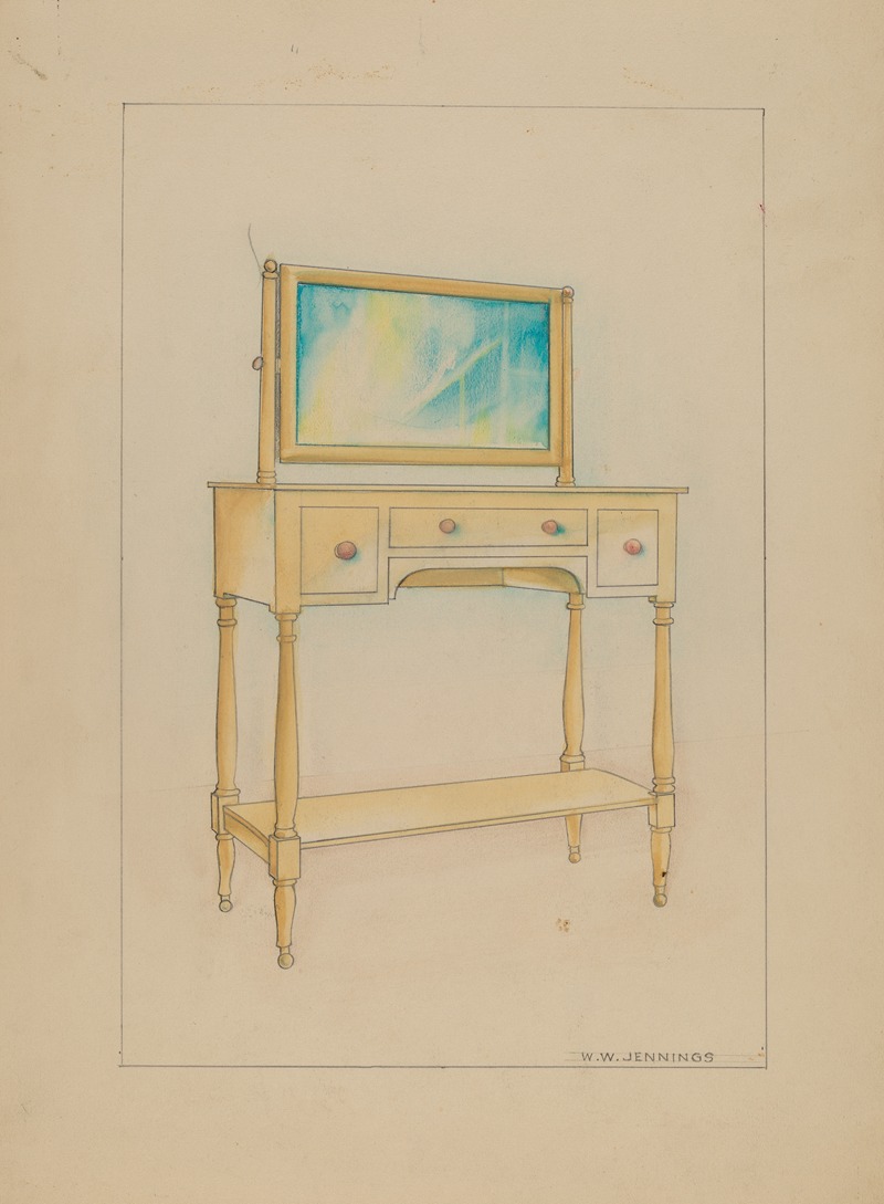 Walter W. Jennings - Washstand