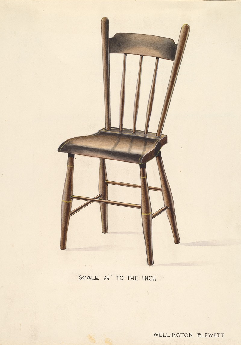 Wellington Blewett - Bishop Hill – Chair