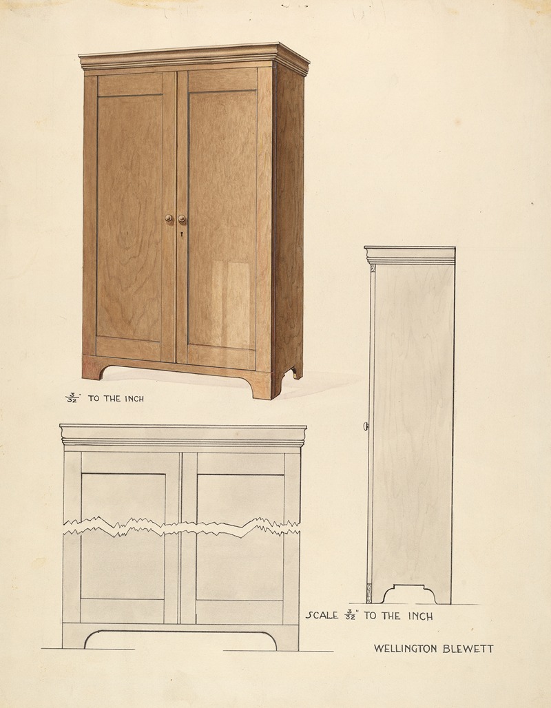 Wellington Blewett - Bishop Hill – Cupboard