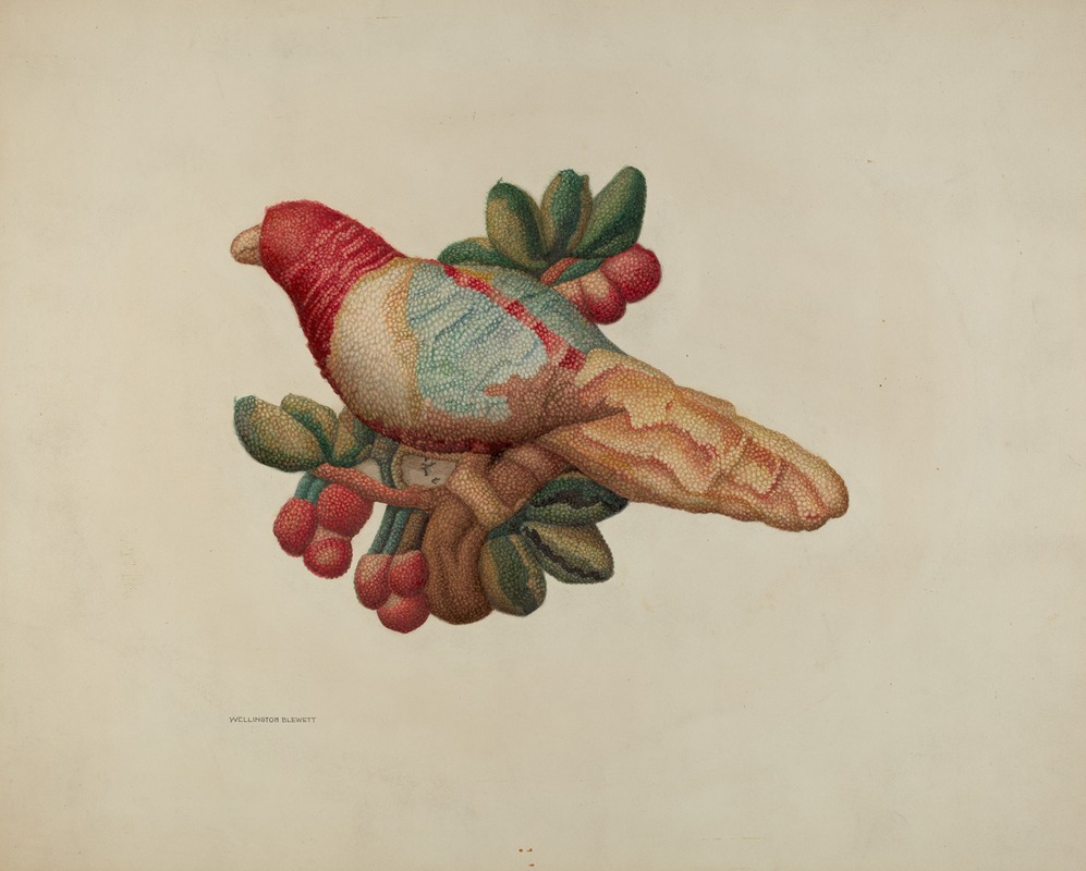 Wellington Blewett - Woolen Parrot