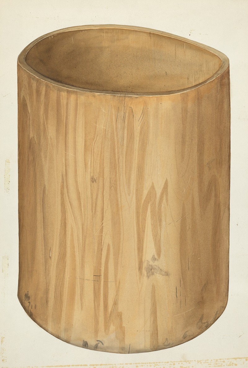 Wilbur M Rice - Flour Barrel