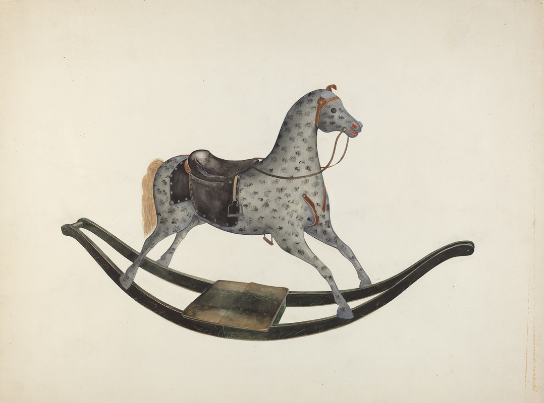 Wilbur M Rice - Hobby Horse