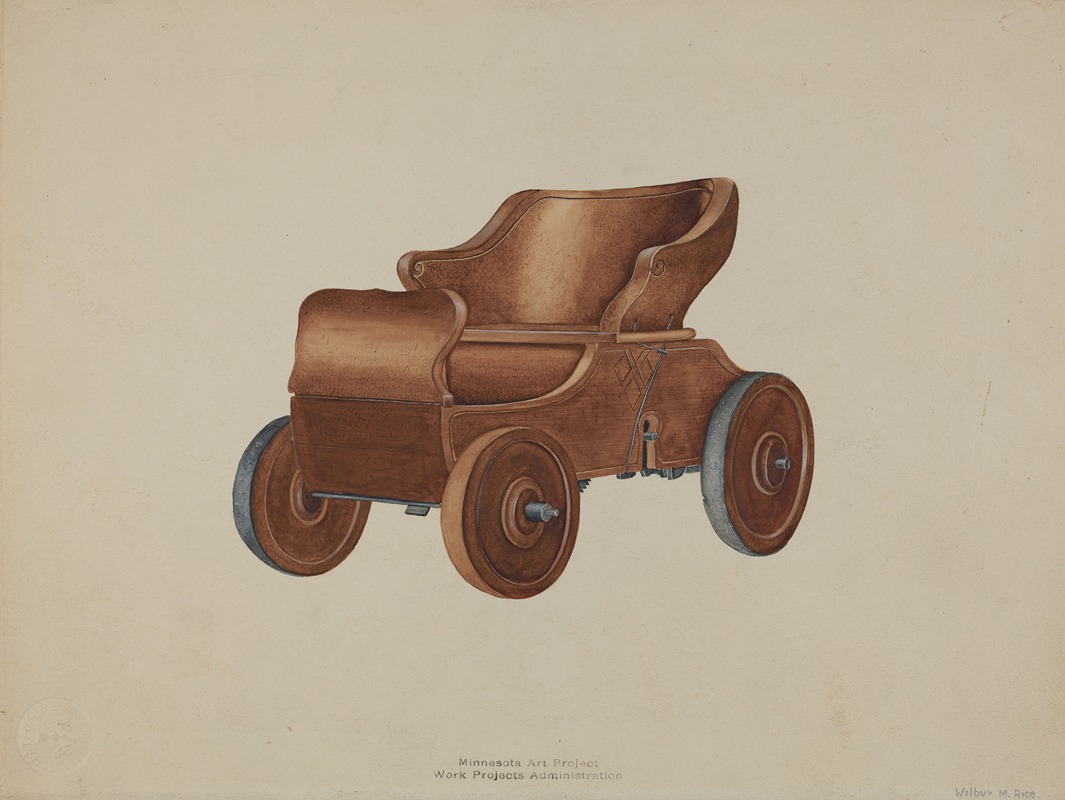 Wilbur M Rice - Toy Automobile