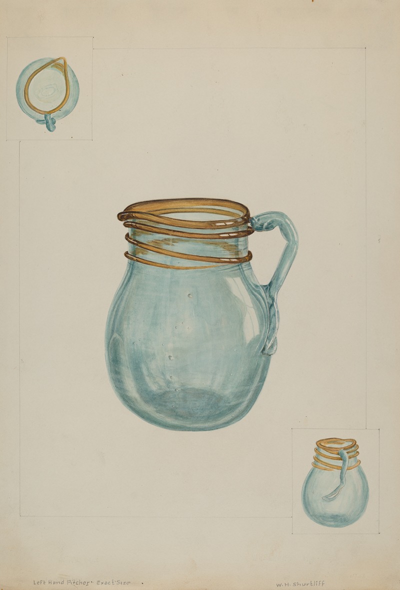 Wilford H. Shurtliff - Cream Pitcher