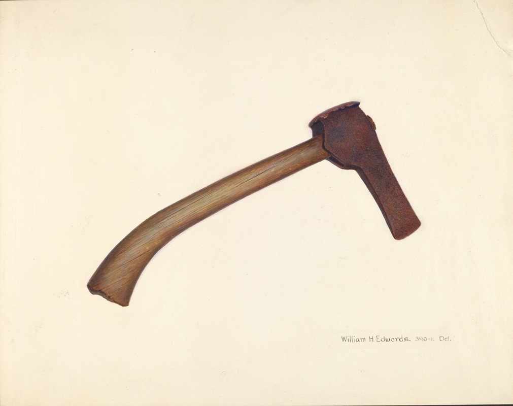 William H. Edwards - Post Axe