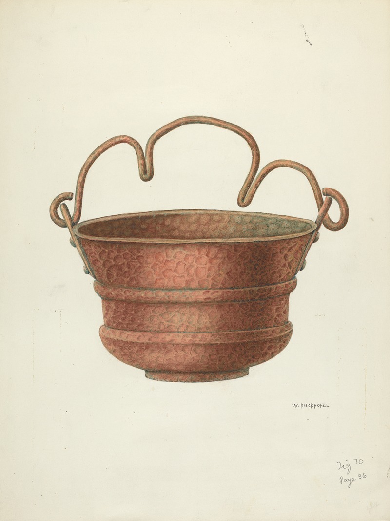 William Kieckhofel - Holy-Water Bucket