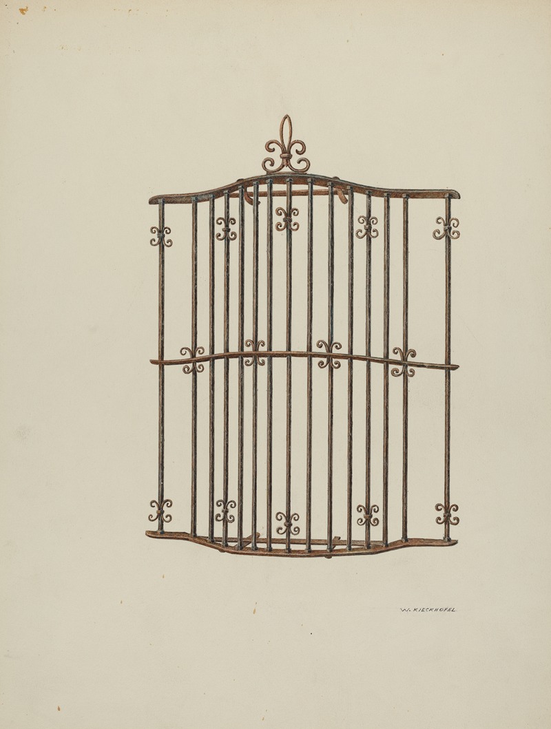 William Kieckhofel - Iron Grille