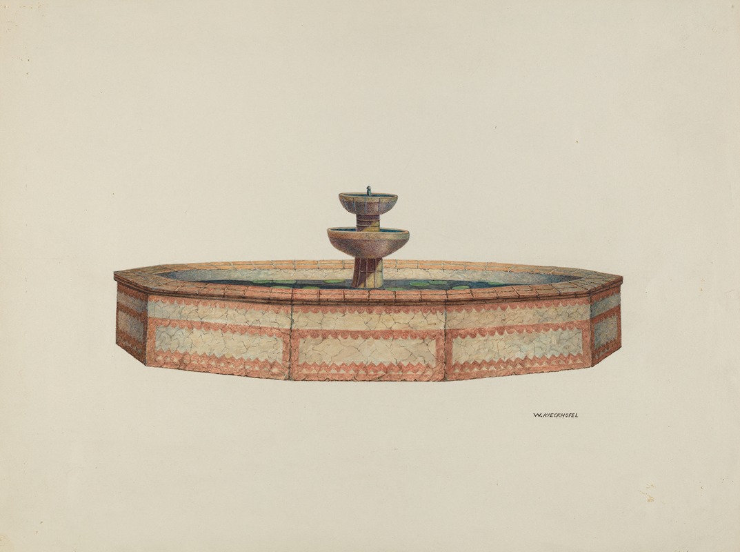 William Kieckhofel - Mission Fountain