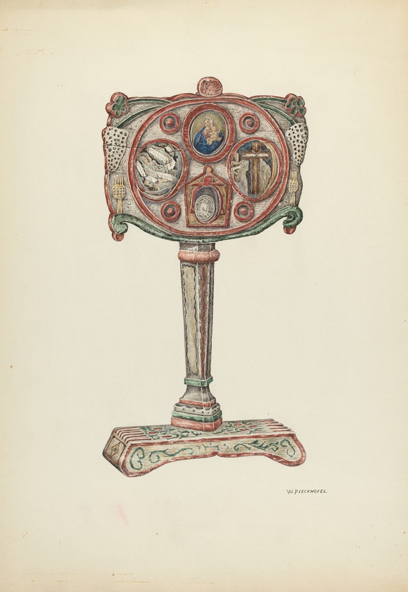 William Kieckhofel - Reliquary of Father Junipero Serra