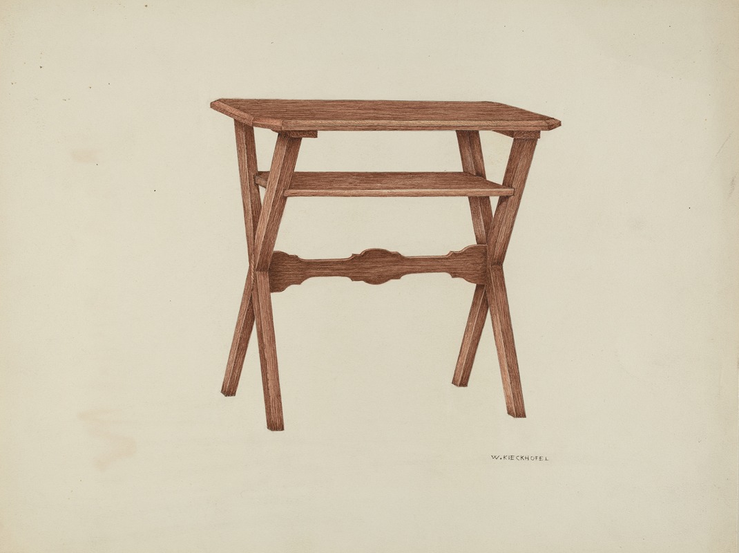 William Kieckhofel - Table