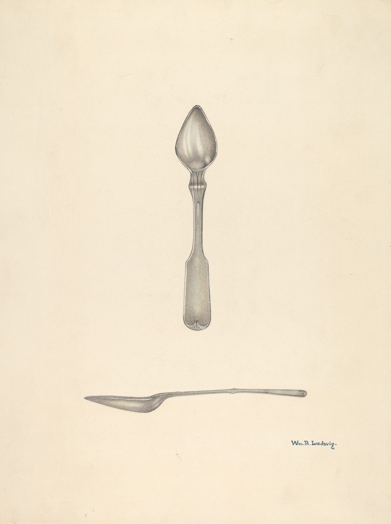 William Ludwig - Bishop Hill – Small Spoon