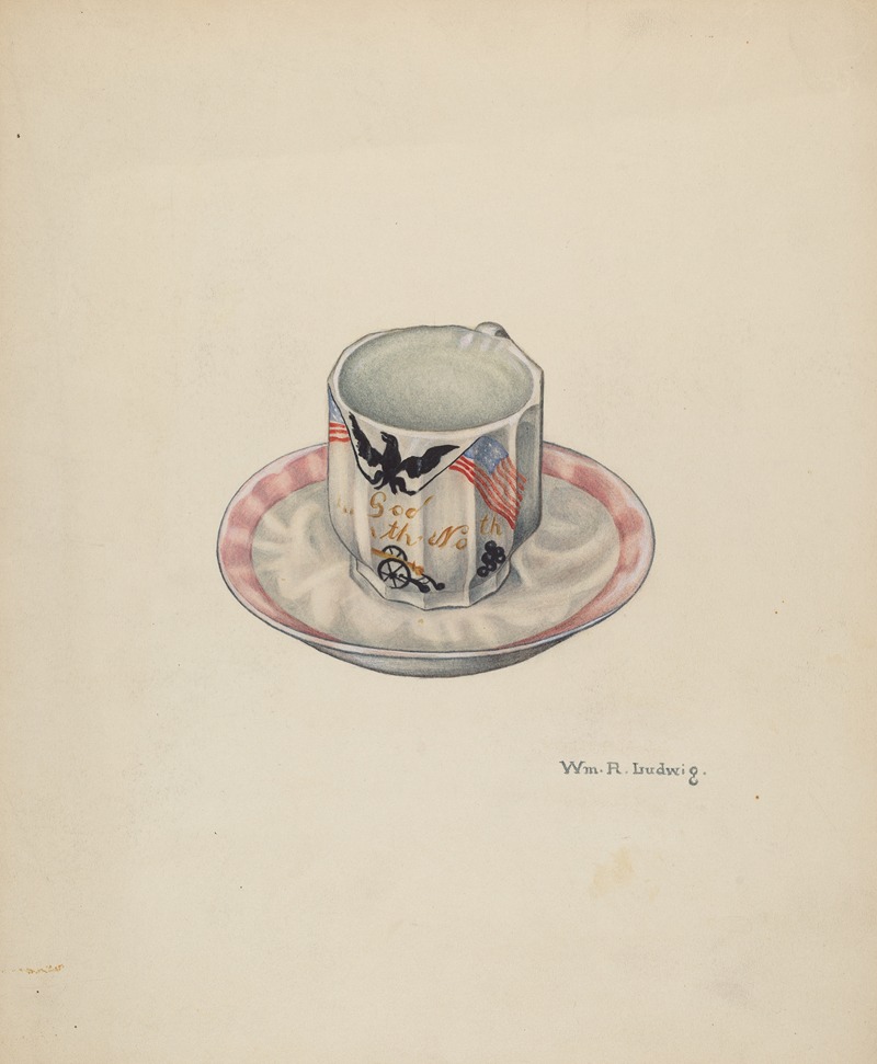 William Ludwig - Cup and Saucer