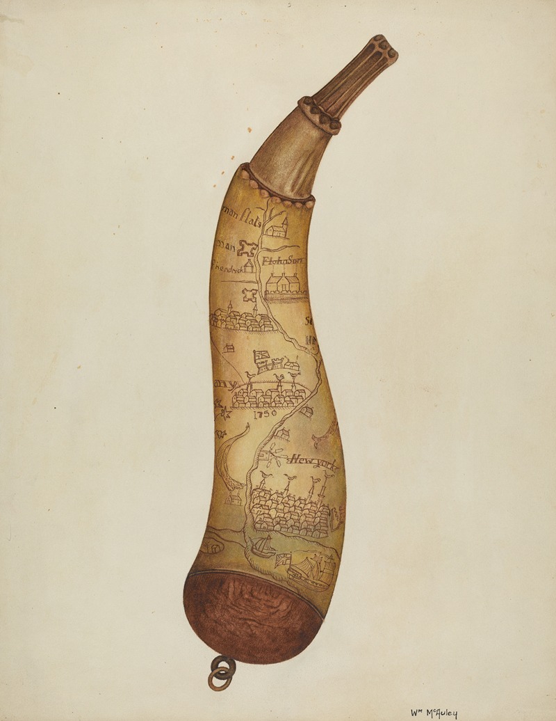 William McAuley - Powder Horn