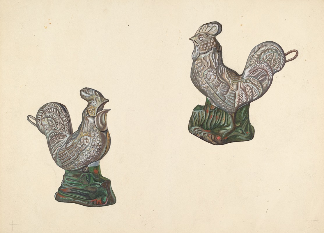 William O. Fletcher - Rooster Coin Bank