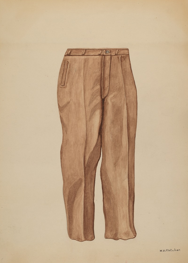 William O. Fletcher - Trousers