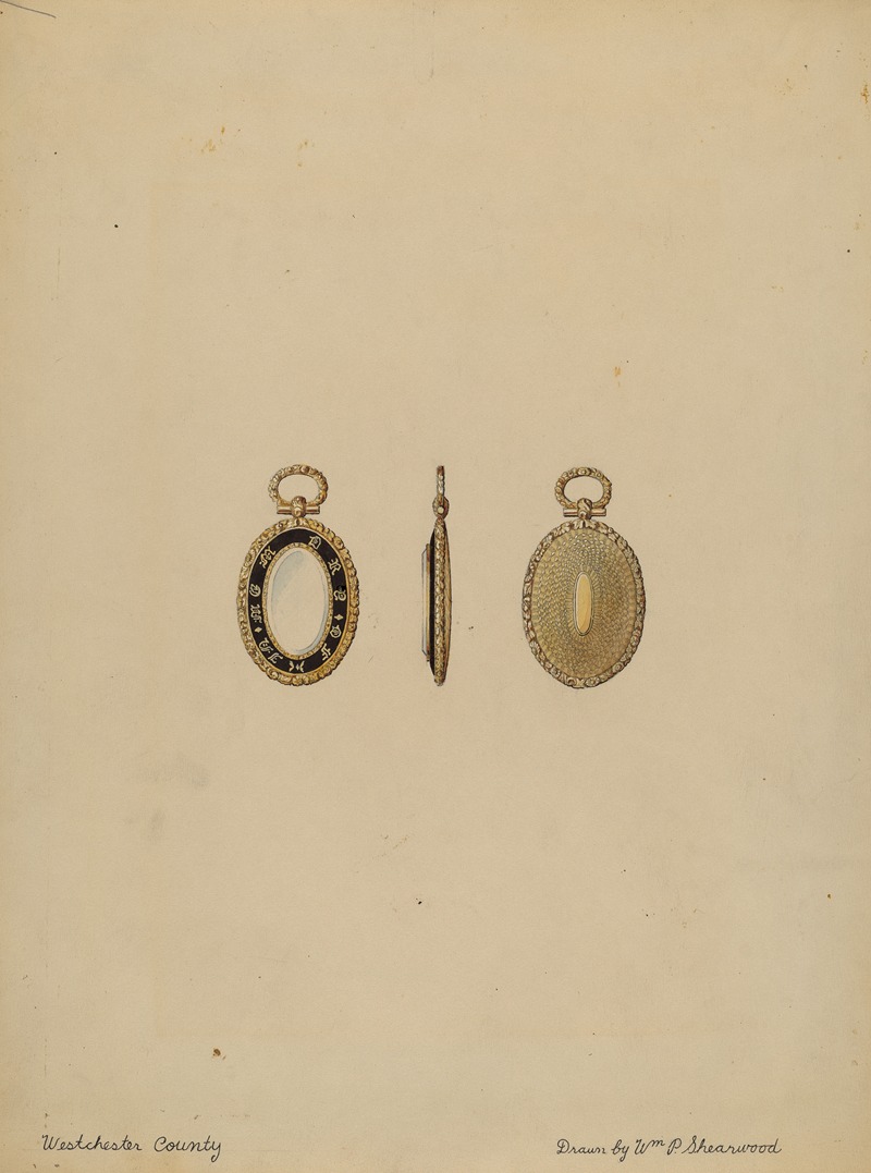 William P. Shearwood - Brooch